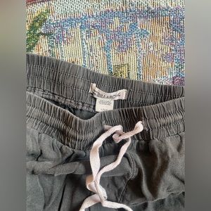 Dark washed grey billabong comfy shorts